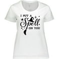 thumbnail image 3 of Inktastic I Put a Spell on You Halloween Magic Women's Plus Size T-Shirt, 3 of 5