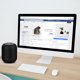 thumbnail image 1 of Gwong Electrónica Titular del altavoz Soporte antideslizante anti-scrath silicone Smart Speaker Soporte soporte para Apple HomePod, 1 of 6