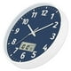 thumbnail image 2 of Digital Wall Clock with Time, Day of Week and Temperature, Silent, 2 of 5