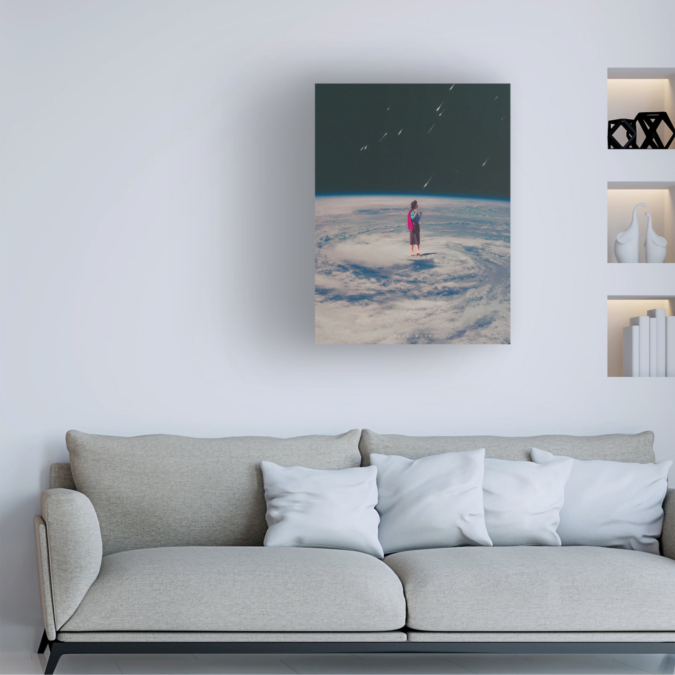 Trademark Fine Art spacerocket art 563 Canvas Wall Art