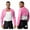 Pink, variant on YiZYiF Mens Wet Look Leather Cropped Jacket Stand Collar Long Sleeve Open Front Shrug Outerwear Red XL