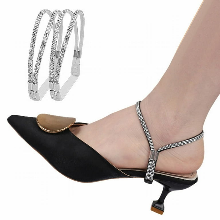 Strap shoes on ribete my feet