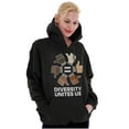 thumbnail image 4 of Diversity Unites Us Social Justice Hoodie Sweatshirt Women Men Brisco Brands L, 4 of 6