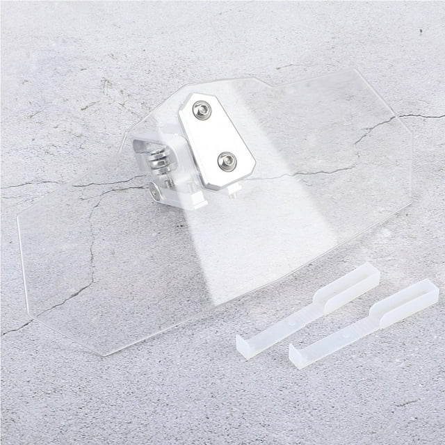 Motorcycle Wind Deflector, Stable Performance Motorcycle Windshield Kit Heightening Clear For Motorbike