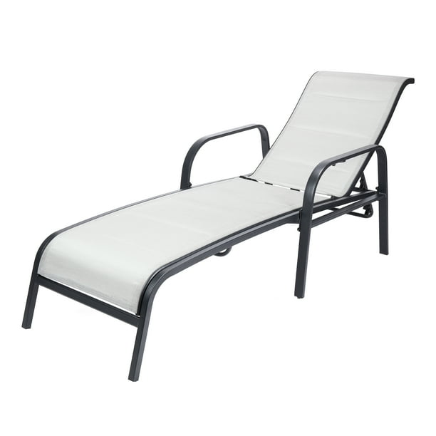 Better Homes & Gardens Montrose Padded Sling Chaise Lounge Walmart