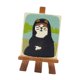 thumbnail image 5 of Estatua de resina, adorno de estantería de gato, estatua de mesa de gato lindo, escultura animal compacta y ligera, 5 of 9