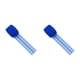 thumbnail image 4 of Yuarrent Cinta de encaje de ganchillo blanco con estilo de poliéster - Varios patrones de ropa Decoración de encaje de guipur joyería azul joyería azul 2Conjunto, 4 of 6