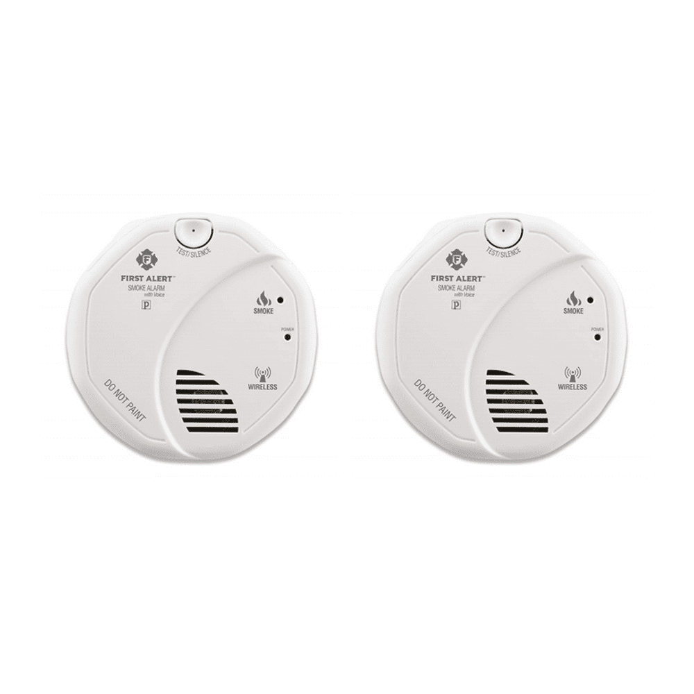 First Alert SA511CN23ST Interconnected Wireless Smoke Alarm with Voice
