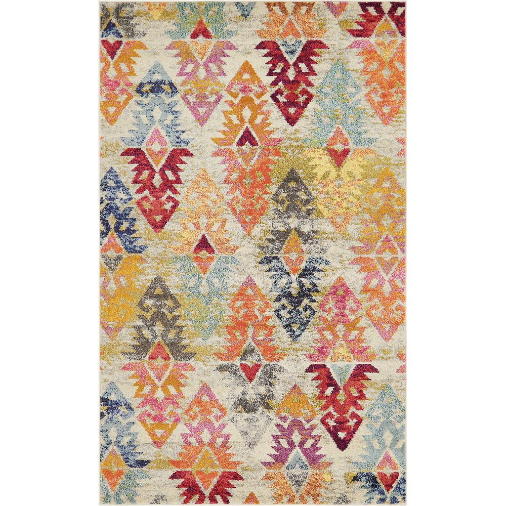 Unique Loom Desert Sedona Contemporary Southwestern Area Rug or Runner