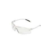 Safety Glasses, Half-Frame, Fog-Ban Anti-Fog Coating, Clear Frame, Clear Lens A705
