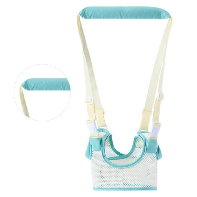Arnés de seguridad para caminar para bebés, cómodo y transpirable, correa para niños pequeños, arnés de seguridad para niñas y niños, para viajes, color verde
