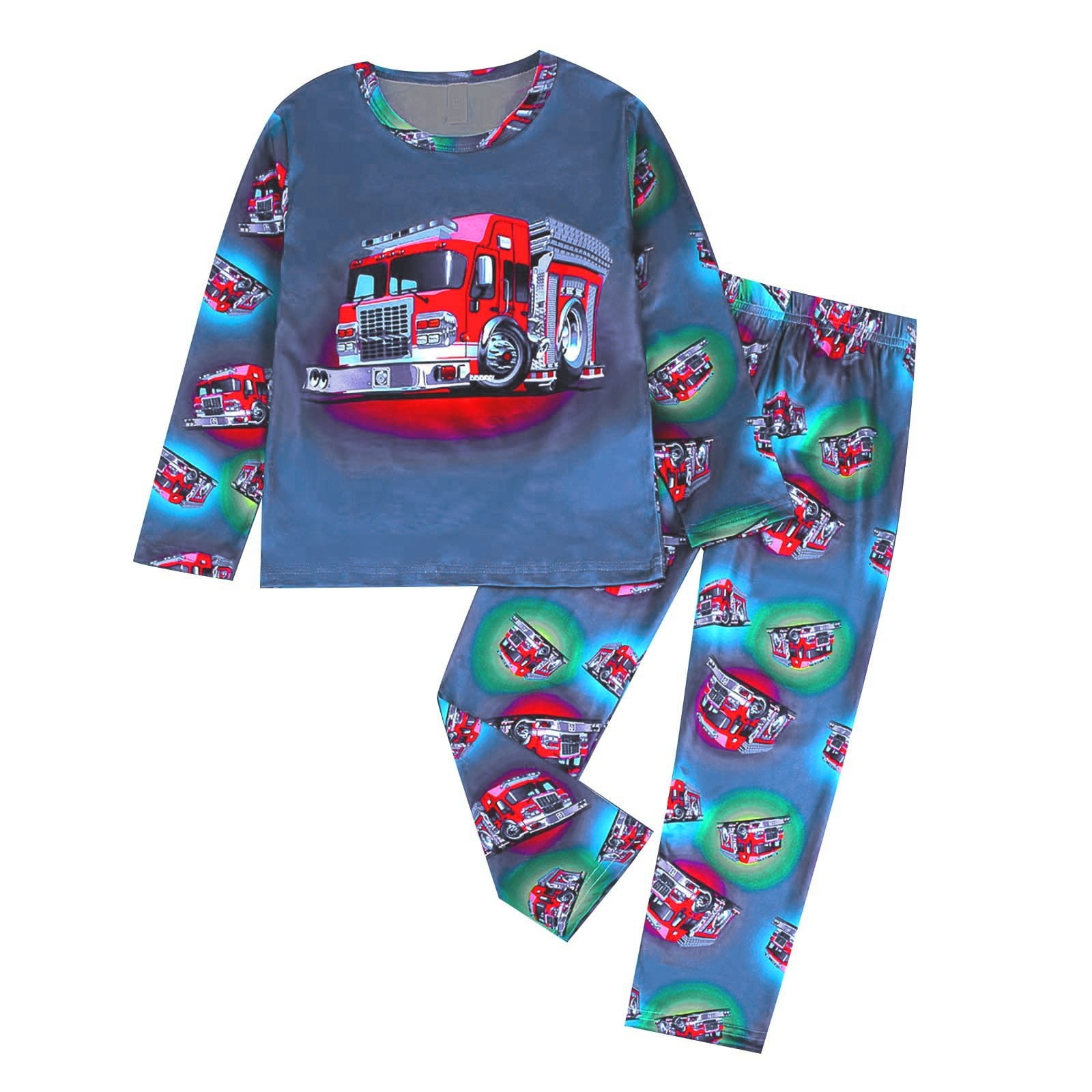 MARVEL Pyjama Spider-Man pour garçon, manches longues, bleu rouge Bleu, Rouge - Prêt-à-Porter