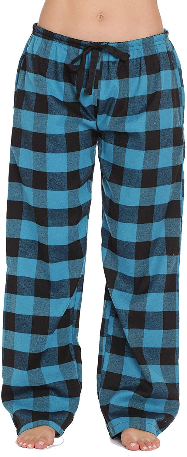 Buffalo Plaid Flannel Pajama Pants for Women with Pockets Walmart Canada