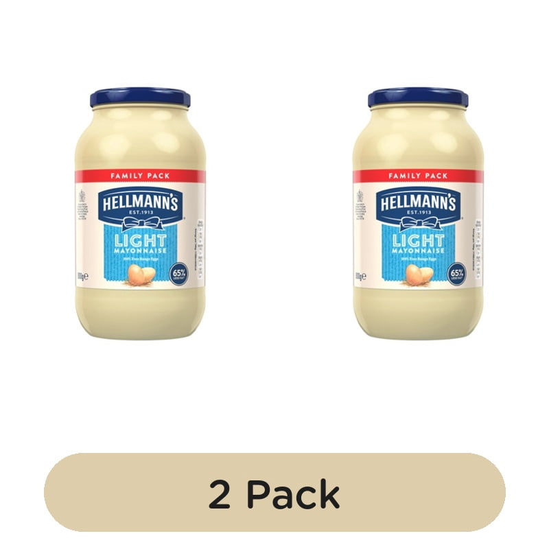 Hellmann's Light Mayonnaise 800g, British Import (Pack of 2)