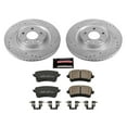 thumbnail image 3 of PowerStop Rear Z23 Evolution Sport Carbon-Fiber Ceramic Brake Pad and Drilled & Slotted Rotor Kit Fits: AUDI Select Models K5678, 3 of 10