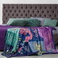 thumbnail image 2 of 8 Year Old Girl Birthday Gift Ideas Blanket 60"x50", Best Gifts for 8 Year Old Girls, 8th Birthday Gifts for Girl, Birthday Gifts for 8 Year Old Girl, 8th Birthday Decorations for Girls, 2 of 6
