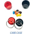 thumbnail image 4 of 2pcs Pill Boxes Portable Small Mini Metal Pill Box Waterproof Sealed Storage Waterproof Portable Medicine Drug Holder Container Keyring for Travel Outdoor First Aid, 4 of 6