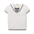 thumbnail image 1 of Hope & Henry Girls' Sailor Sweater Top, 1 of 3