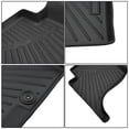 thumbnail image 3 of ALLTIMES 3PCS Floor Mats for Hyundai Santa Cruz 2022-2023, TPE Waterproof Odorless All Weather Floor Liners Cargo Mat, 3 of 8