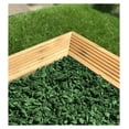 thumbnail image 3 of NuPlay Rubber Mulch Landscaping – Rubber Nugget Weed Barrier Garden Ground Cover, 1 Pack, Green, 3 of 7
