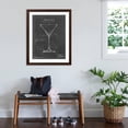thumbnail image 3 of Art.com Barware Blueprint V Art Print by Ethan Harper, Brown Frame Wall Art, 32" x 40", 3 of 5