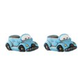 thumbnail image 3 of Transemion Plant Garden Ceramic Planter Pots Lightweight And Portable Weather-resistant Cars Style Flower Pot blue car 2Set, 3 of 6