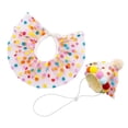 thumbnail image 2 of Tong Birthday Party Hat Bibs Scarf And Cat, 2 of 6