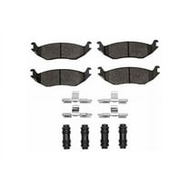 Rear Brake Pad Set - Compatible with 2019 - 2023 Ram 1500 2020 2021 2022