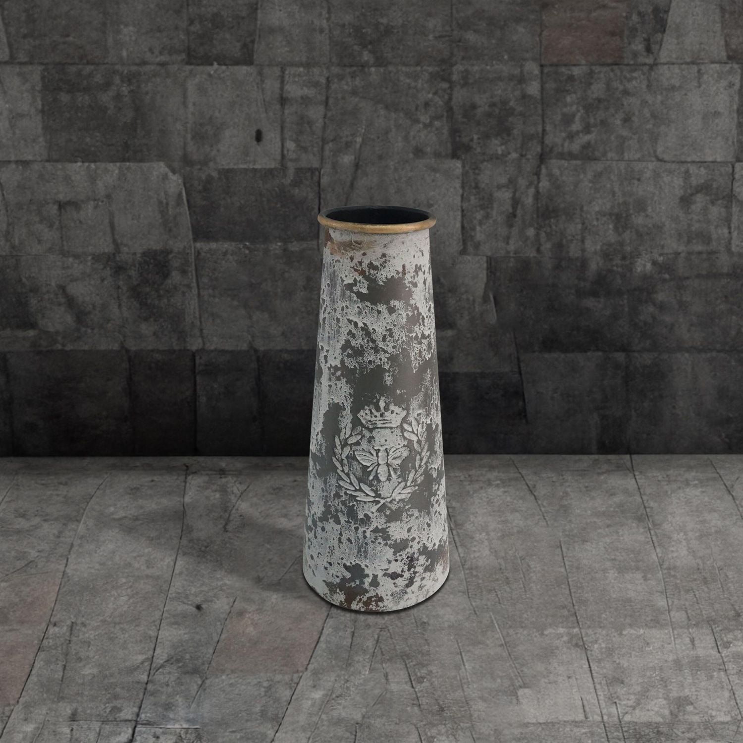 Vase En Métal 32 "Oxy