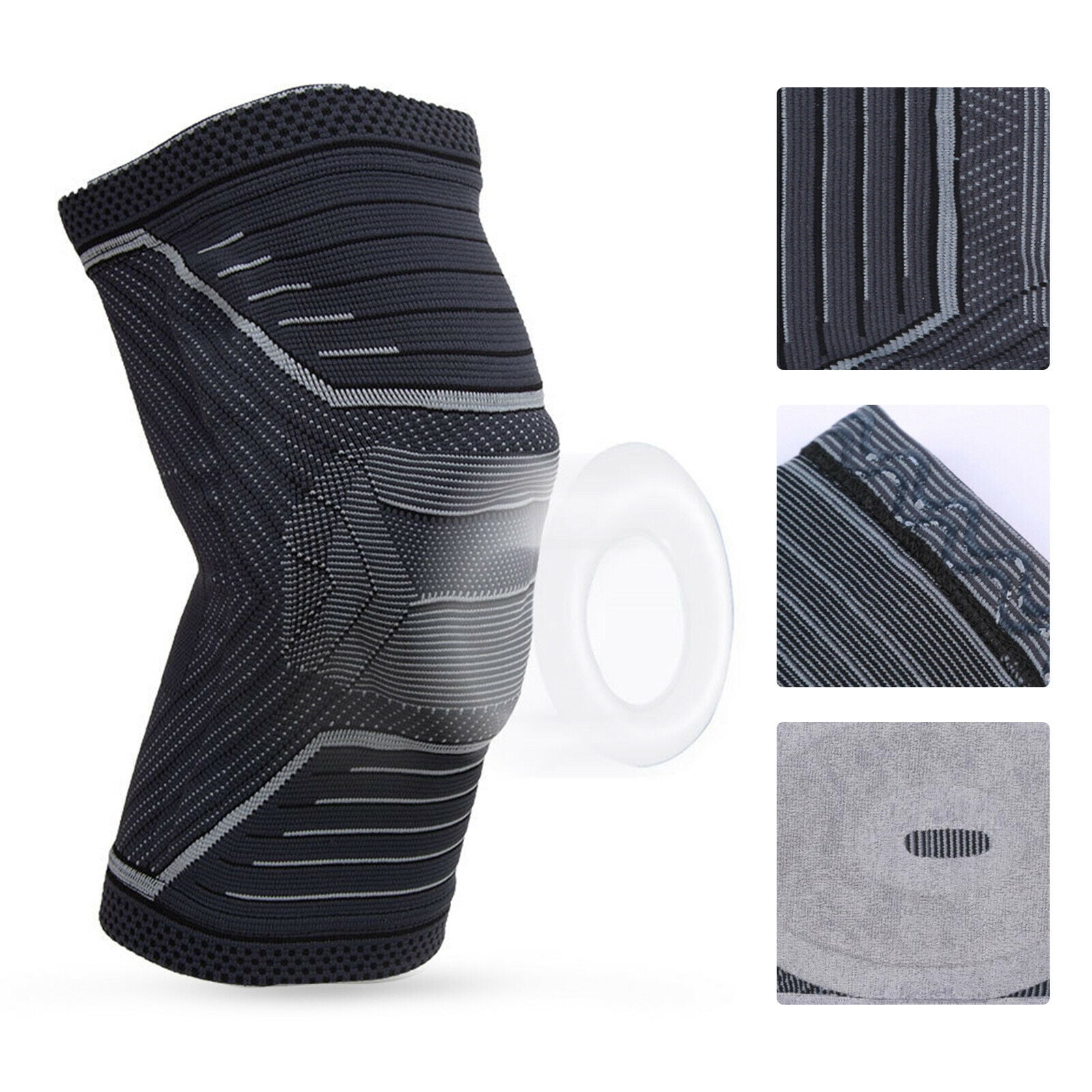Ultra Knee Elite 2 Pcs Copper Knee Brace Sleeve Compression for Sports