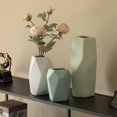 thumbnail image 5 of Decorative Ceramic Multi Paned Vase, Modern Style Centerpiece Table Vase, 5 of 6