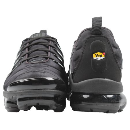 Mens Nike Air Vapormax Plus Triple Black Dark Grey 924453-004
