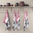 thumbnail image 4 of Coolnut Romantic Oil Painting Kitchen Towels, 18 x 28 Inch Super Soft and Absorbent Dish Cloths for Washing Dishes, 1 PCS Reusable Multi-Purpose Microfiber Hand Towels for Kitchen, 4 of 6