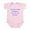 Petal Pink, variant on CafePress - Dadissgt Body Suit - Baby Light Bodysuit, Size Newborn - 24 Months