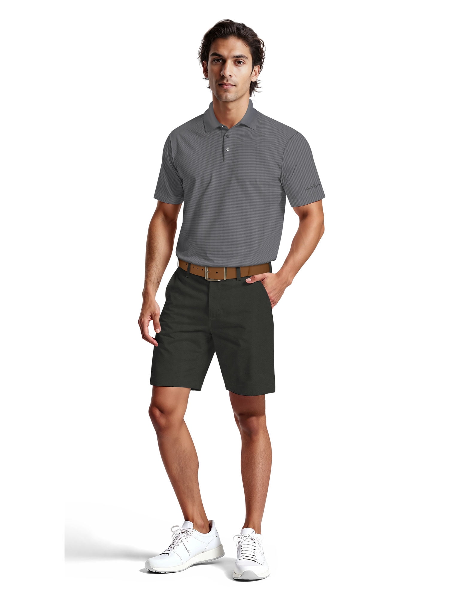 Ben Hogan Men's & Big Men's Stretch Golf Shorts with Active Waistband, 7" & 9" Inseams, Sizes 30-50