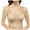 Beige, variant on Women's New Steel Ring Large Size Underwear Mom's Collection Side Collection Bra Large Size Bras