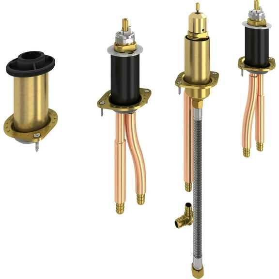 Delta Two-Handle Flexible Mount with Hand Shower - R4707-PX