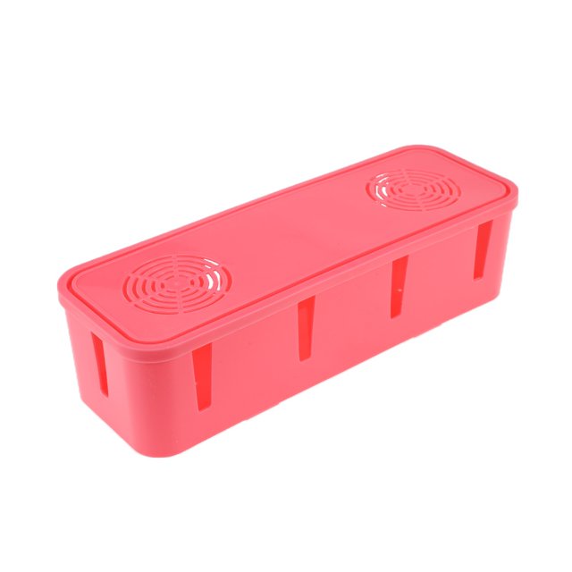 Organizador de cable de caja de almacenamiento de toma de corriente de plástico Xemadio CKCGR4CKT