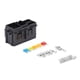 thumbnail image 5 of Portafusibles En Línea, Caja De Relé De Fusibles, Soporte Para Kit De Bloque Universal, Resistente Al Calor, Soporte Para Relé De 2 Ranuras, Soporte ATC ATO De 6 Ranuras Con 5 Fusibles De 12 V, 5 of 14