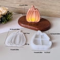 thumbnail image 2 of Halloween Silicone Mold Hollowed Pumpkins Silicone Mold For Resin Home Decoration Art Craft Project, 2 of 9