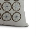thumbnail image 2 of Simply Daisy, 18 x 18 inch, Nautical Geo Square, Geometric Print Pillow, Ivory, 2 of 2