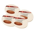 thumbnail image 1 of KuzmarK Sandstone Drink Coaster (set of 4) - Basketball Hoop Basketball, 1 of 1