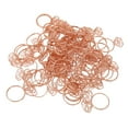 thumbnail image 2 of 80Pcs Metal Paperclips Ring Shape Paper Clips Rose Gold Golden Paper Organiser With Clear Box For Office School, 2 of 8