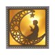 thumbnail image 1 of Crafts Night Light 3D Ramadan Mubarak Lámpara Hecha A Mano Moon Star Luces Led Decoración Methold HA042439-03, 1 of 6