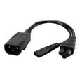 thumbnail image 3 of Cable de alimentación IEC320 C14 A IEC320 C7 + C5 CUTICAT, 3 of 7