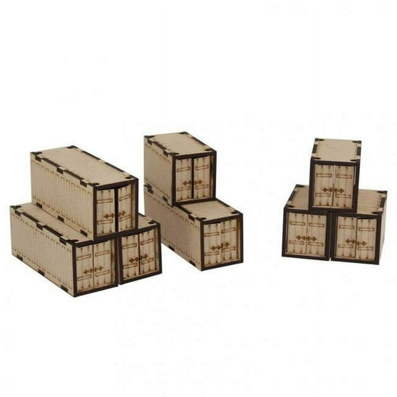 Laser Craft Workshop LLC Gaslands: Sea Containers