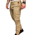 thumbnail image 5 of Pantalon Cargo Jogger Ajusté pour Hommes, Décontracté, Extérieur, avec Poches, 5 of 5