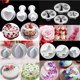 thumbnail image 5 of FLhrweasw 33 Piezas Molde para Fondant Flores Molde para Pastel Chocolate Arcilla Polimérica Molde Hoja Rosa Y Margarita, 5 of 9