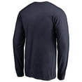 thumbnail image 4 of Men's Navy Winnipeg Jets Splatter Logo Long Sleeve T-Shirt, 4 of 4