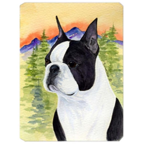 Boston Terrier Mouse Pad, Hot Pad & Trivet